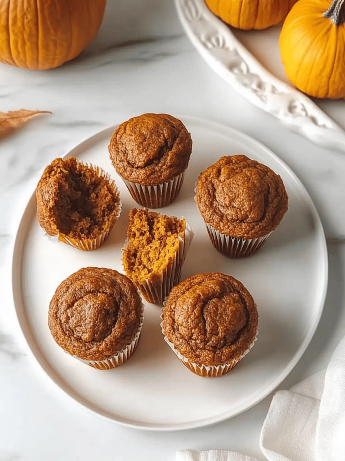 Healthy Pumpkin Muffins (Almond Flour)