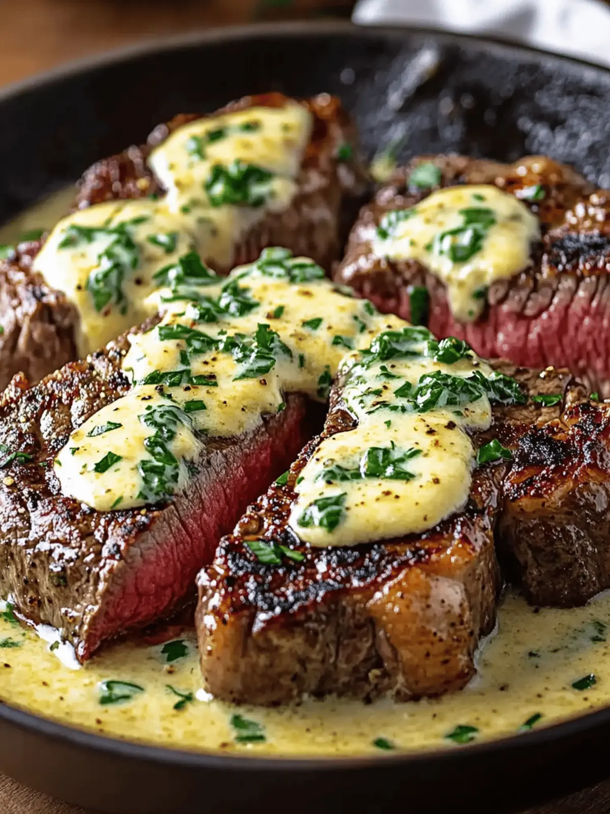 Garlic Butter Steak with Parmesan Cream Sauce Made Simple 5 Garlic Butter Steak with Parmesan Cream Sauce Made