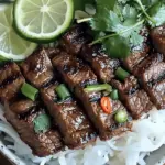 Vietnamese Lemongrass BBQ Beef