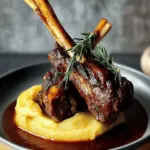Lamb Shanks with Red Wine Sauce