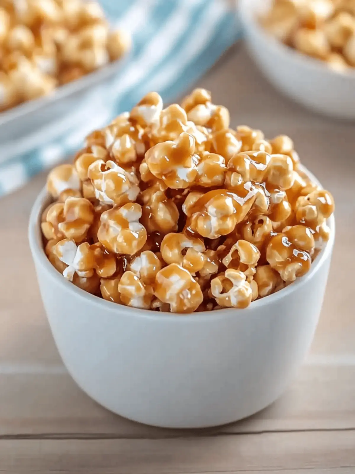 Homemade Werther's Caramel Popcorn Copycat