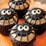 Cookies & Scream Spider Cupcakes