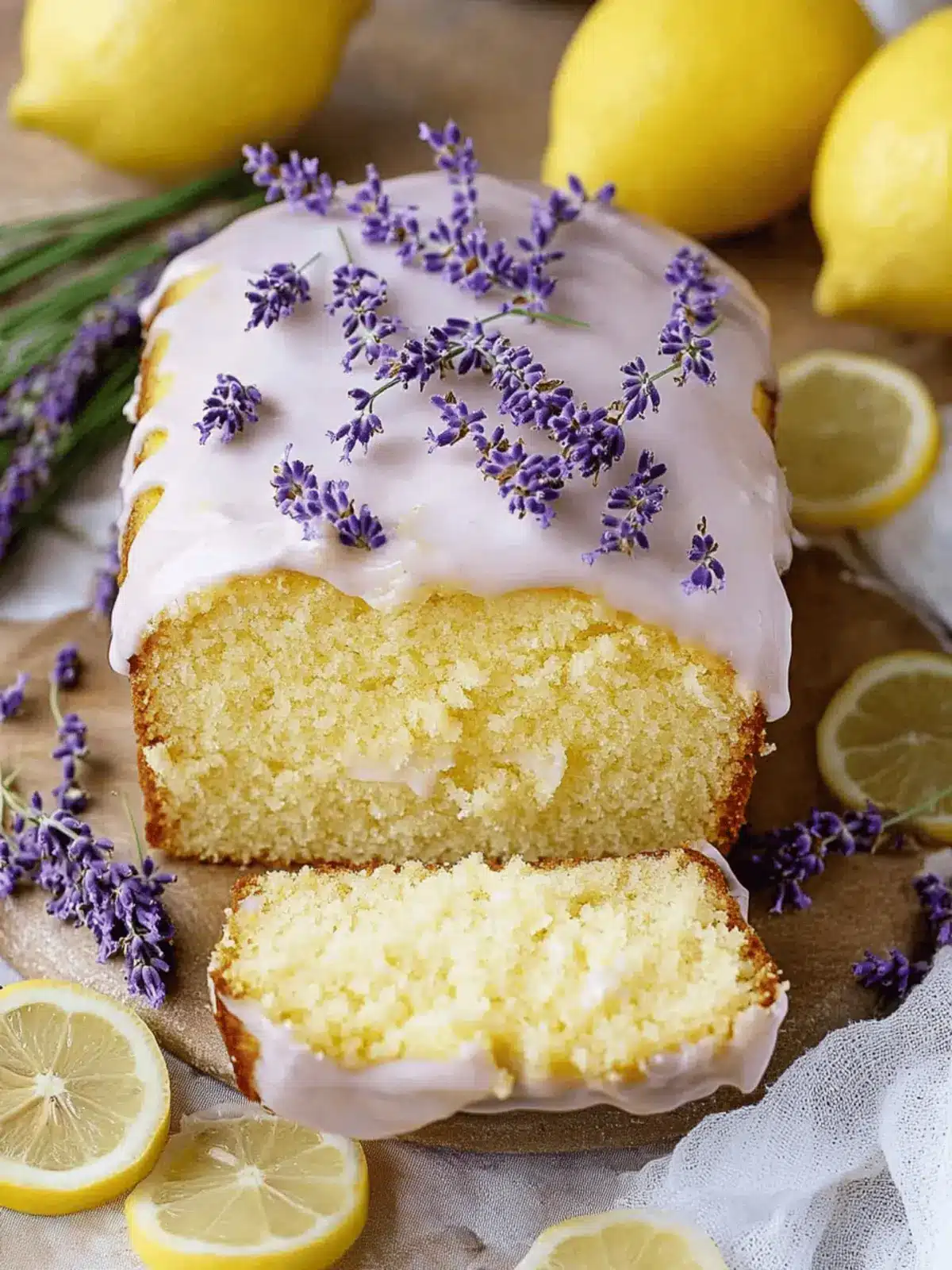 Lemon Lavender Cake
