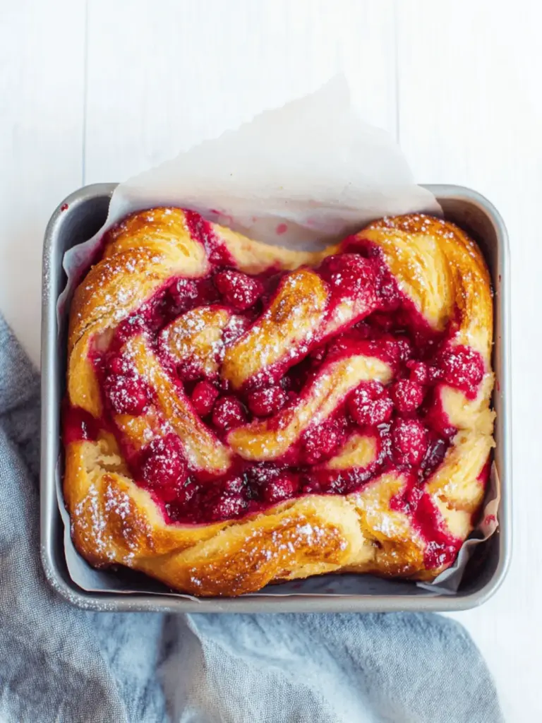 Raspberry Swirl Brioche