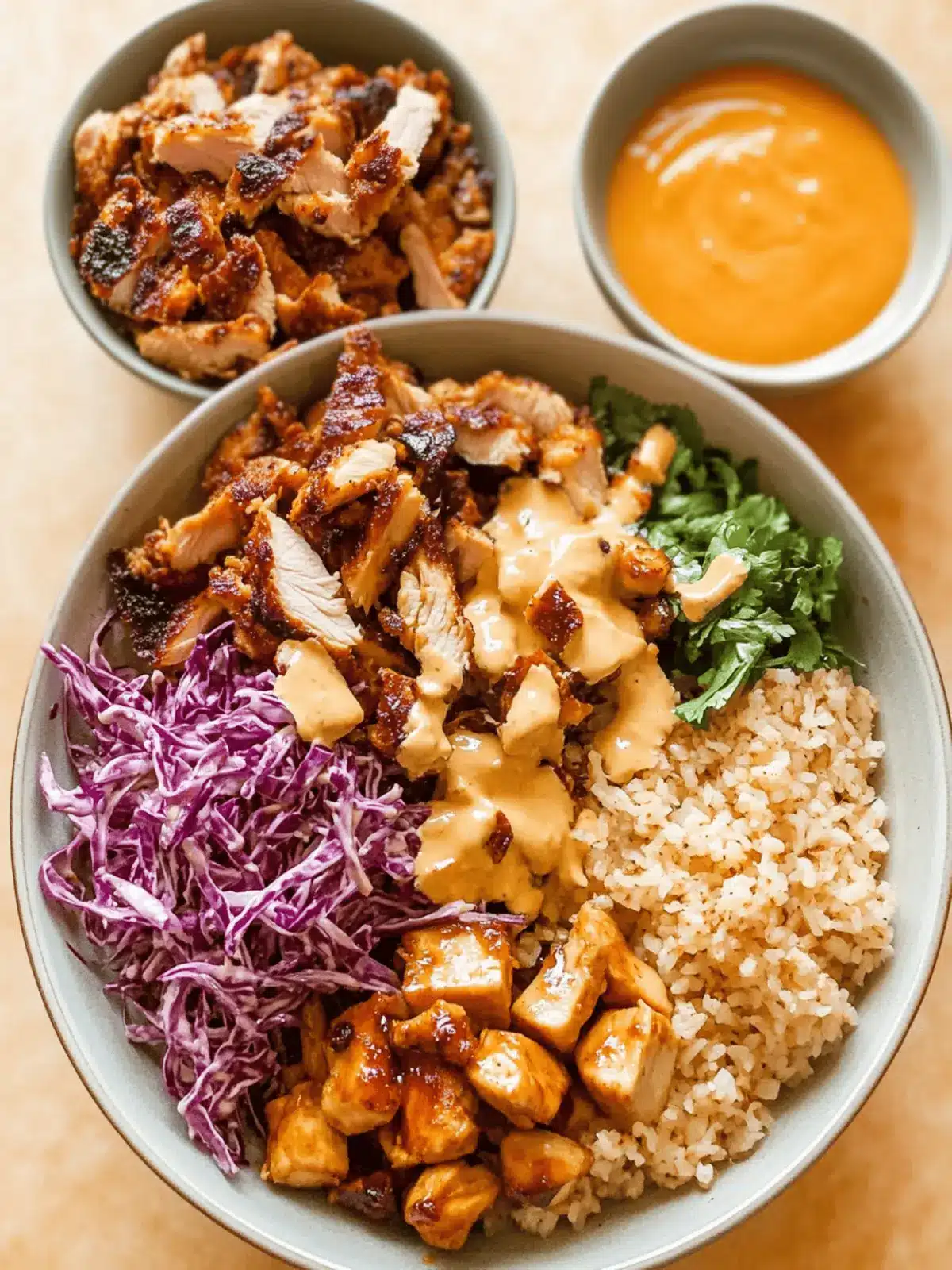 Hot Honey Chicken Bowl