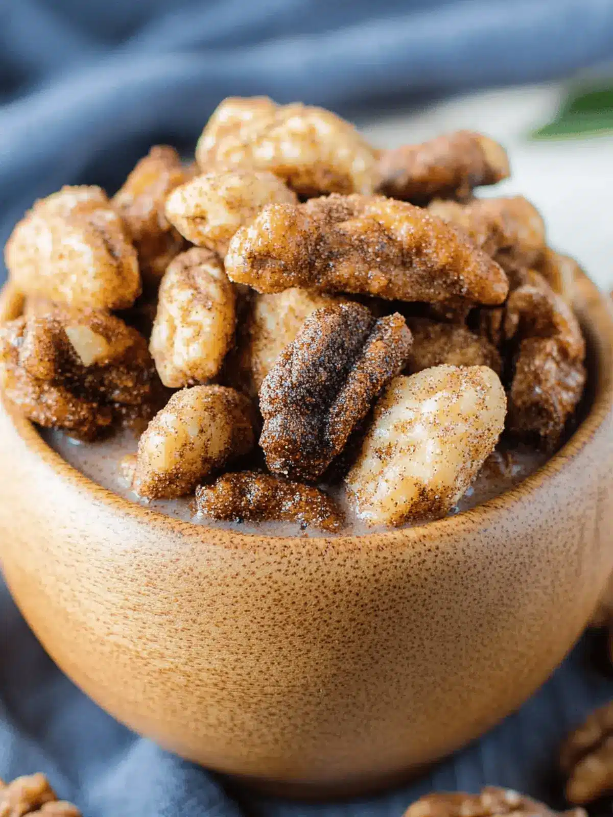 Mexican Hot Cocoa Spiced Nuts