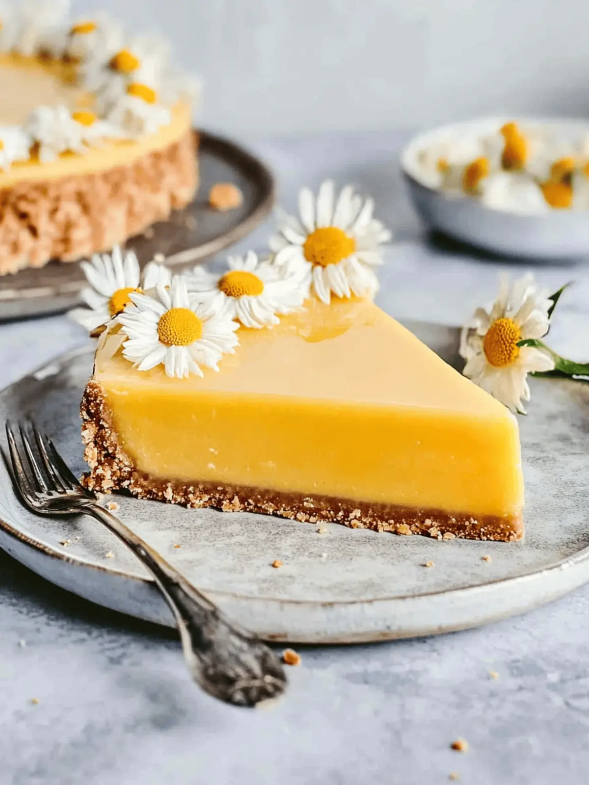 No Bake Vegan Mango Coconut Cheesecake