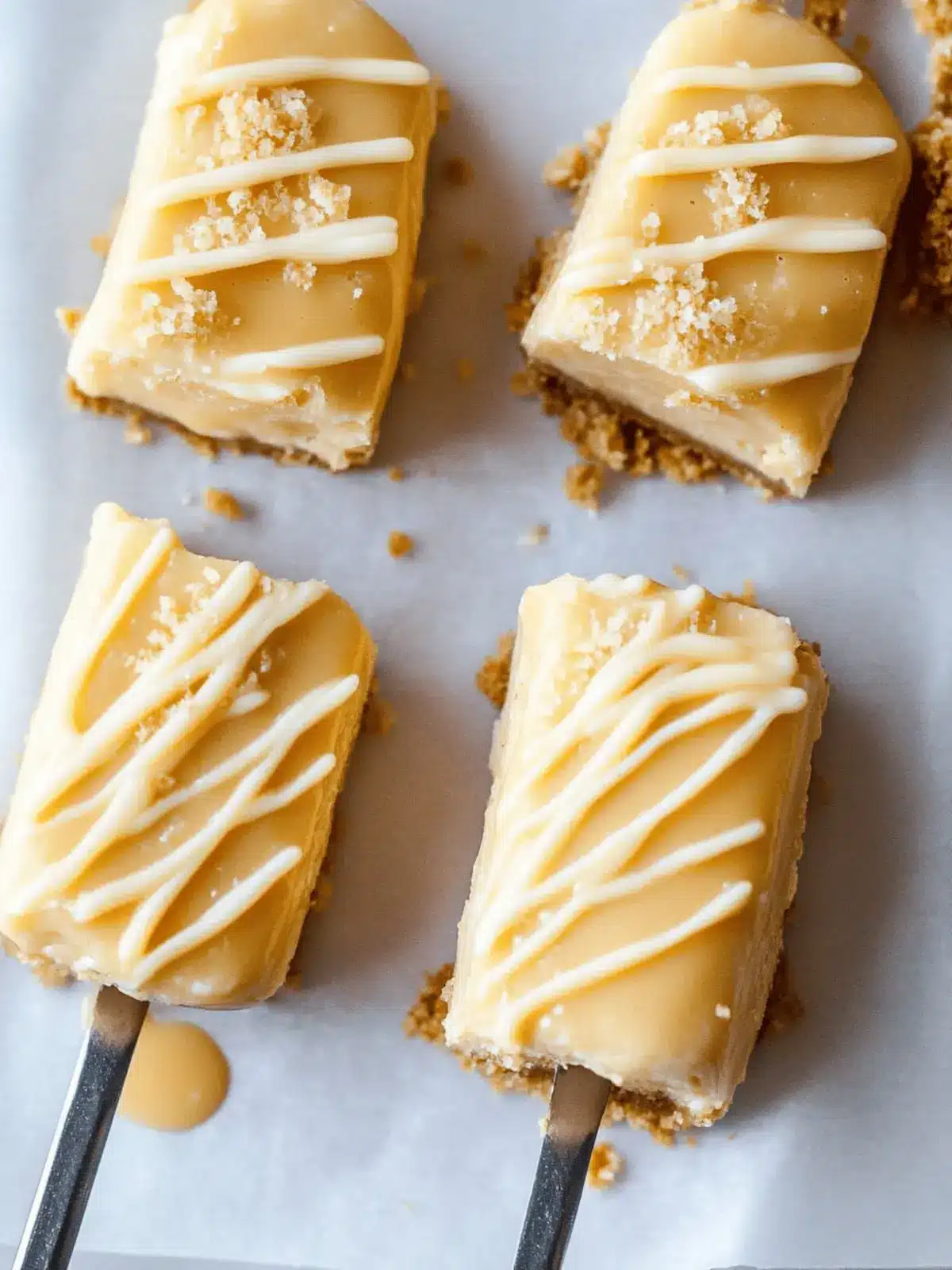 Salted Butterscotch Apple Pie Cheesecake Bars