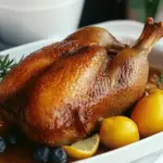 Juicy German Roasted Duck