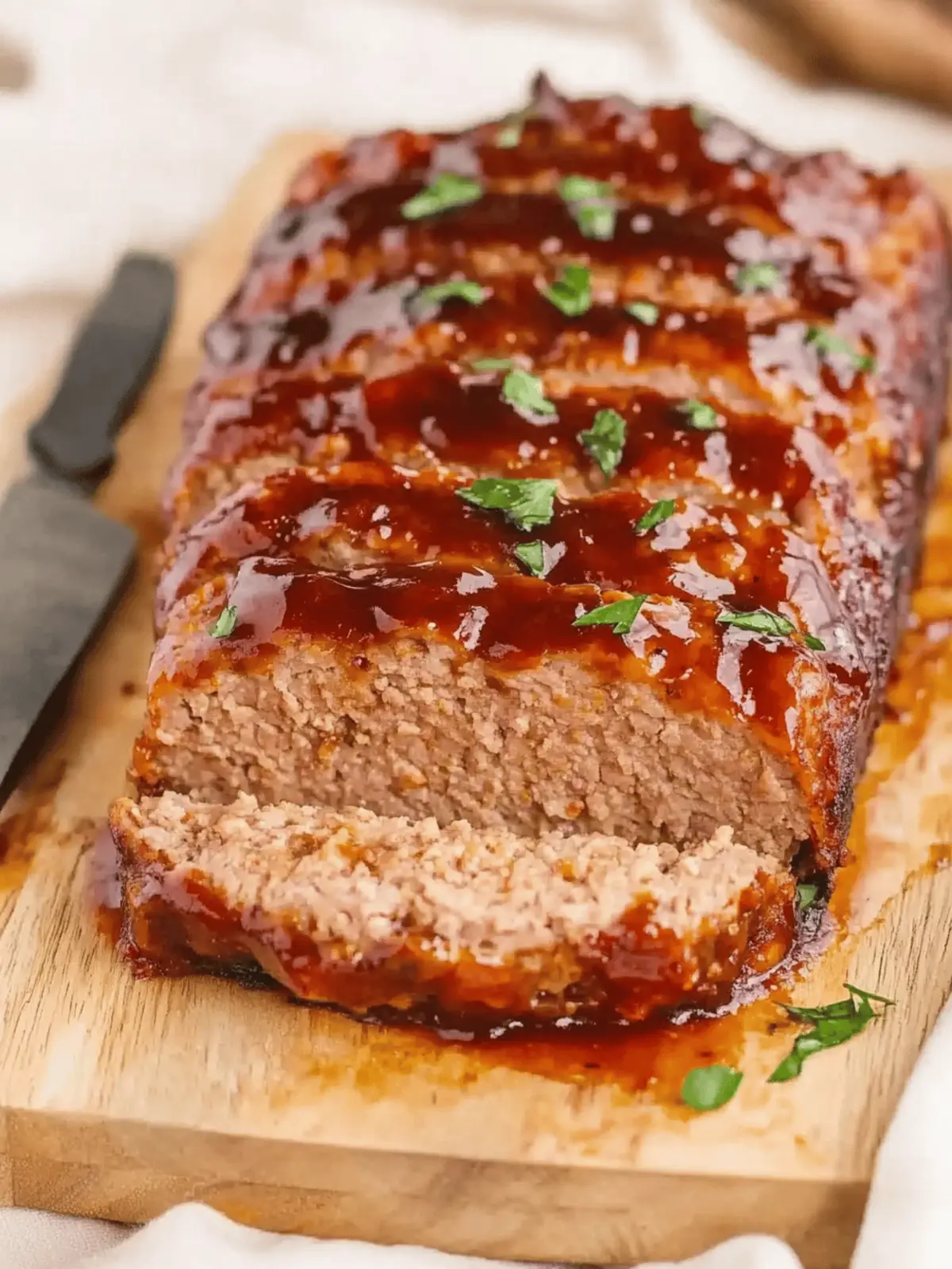 BBQ Glazed Ground Pork Meatloaf Everyone Will Love 2 BBQ Glazed Ground Pork Meatloaf