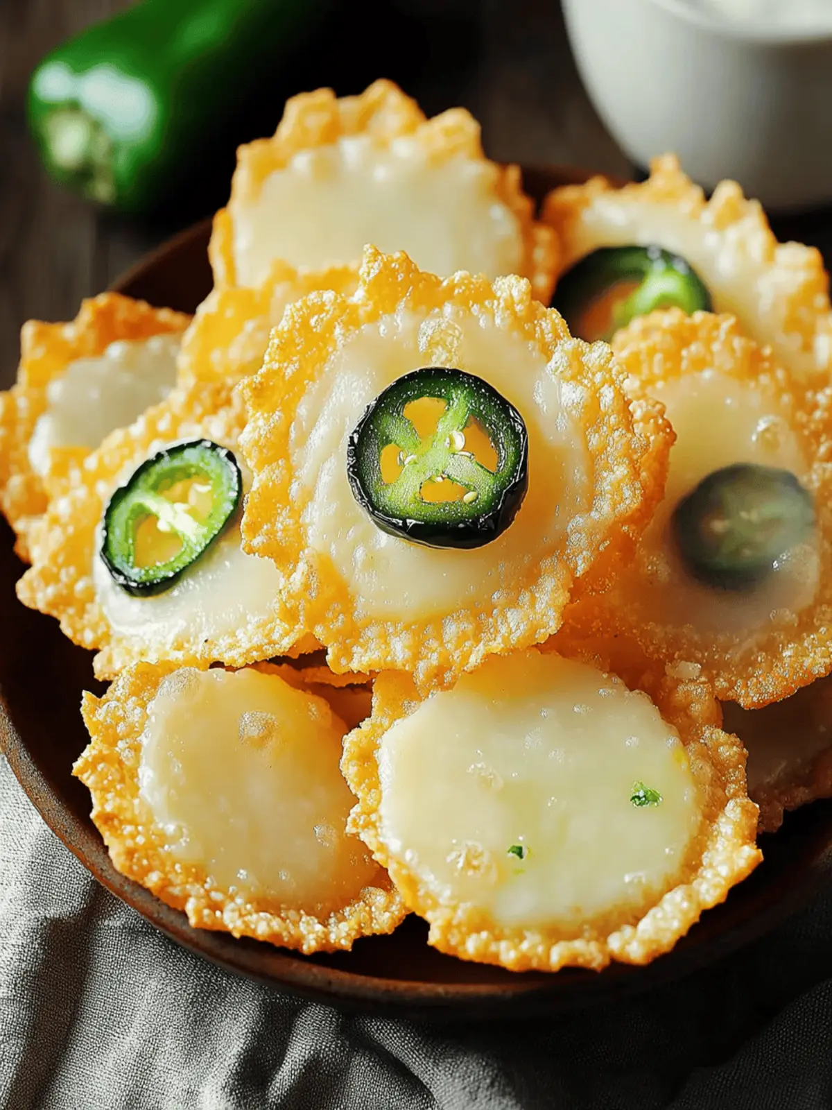 Jalapeño Cheese Crisps: Quick, Bold Flavors in Every Bite 4 Jalapeño Cheese Crisps