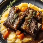 Apple Cider Braised Short Ribs