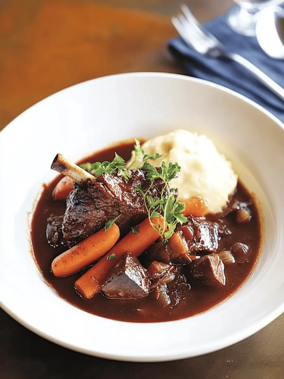 Short Rib Bourguignon