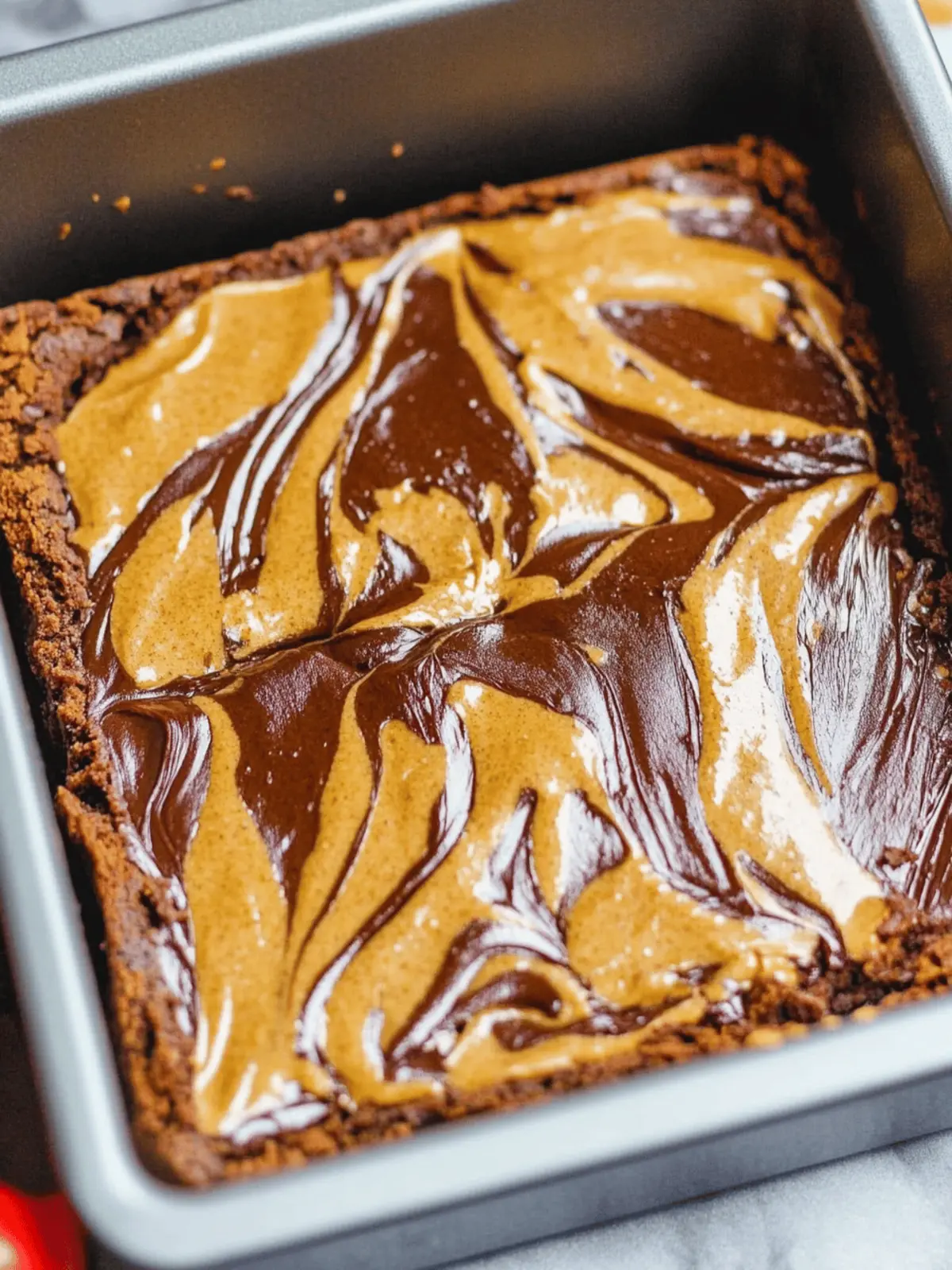 Decadent Biscoff Brownies Swirled with Cookie Butter Delight 3 Biscoff Brownies Swirled with Cookie Butter