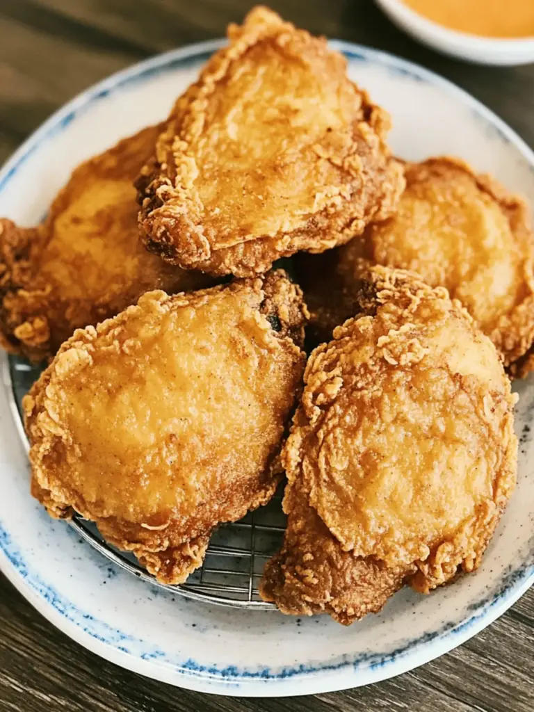 Gluten-Free Garlic Fried Chicken
