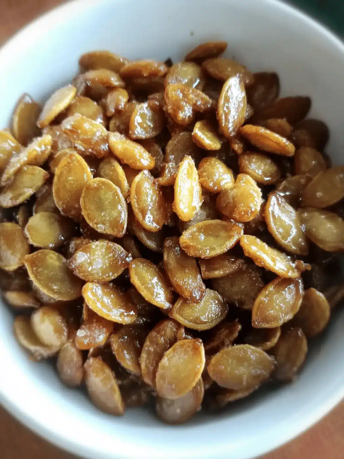 Sweet and Crunchy Candied Salted Caramel Pumpkin Seeds Recipe 4 Candied Salted Caramel Pumpkin Seeds