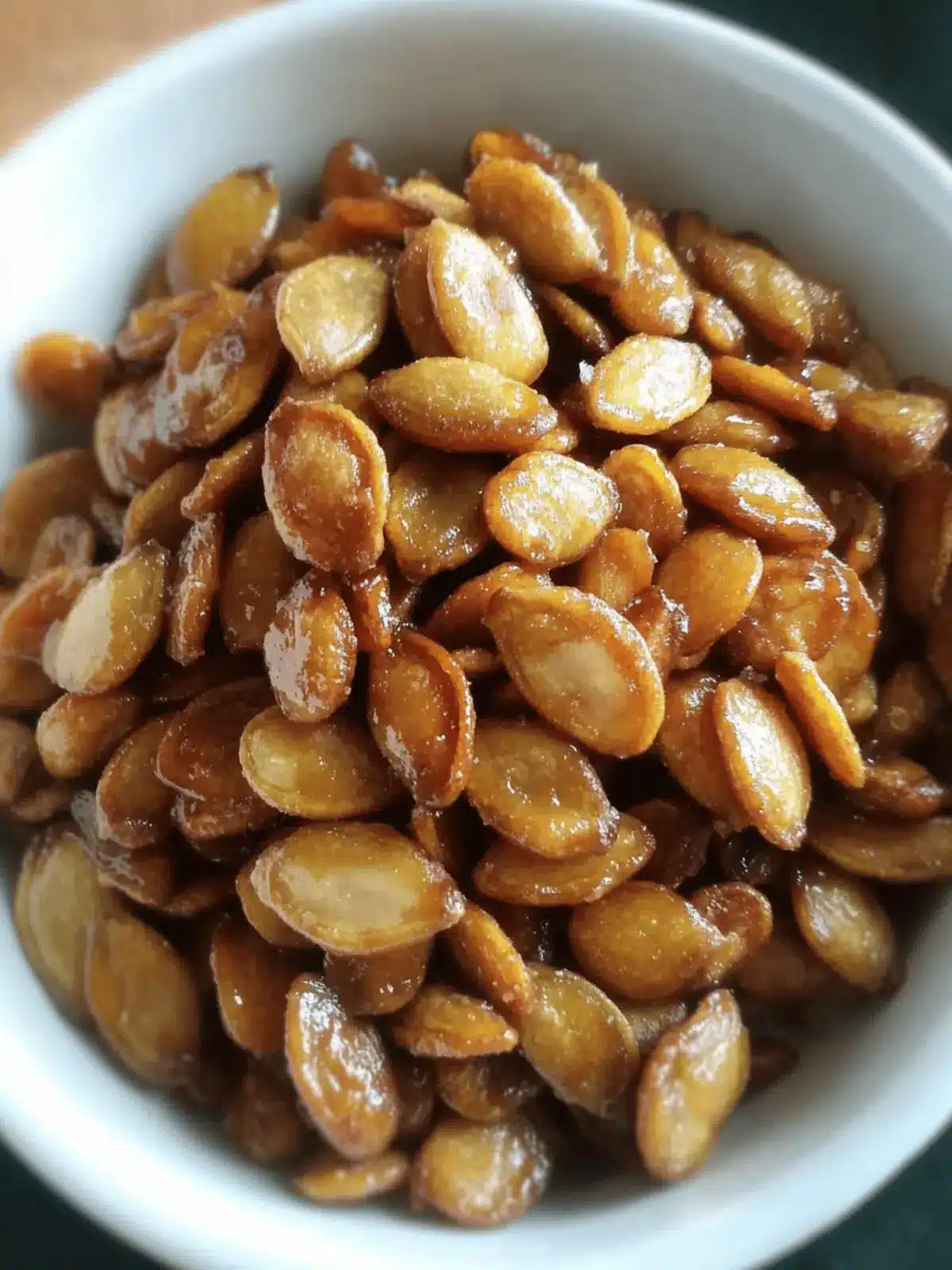 Sweet and Crunchy Candied Salted Caramel Pumpkin Seeds Recipe 5 Candied Salted Caramel Pumpkin Seeds