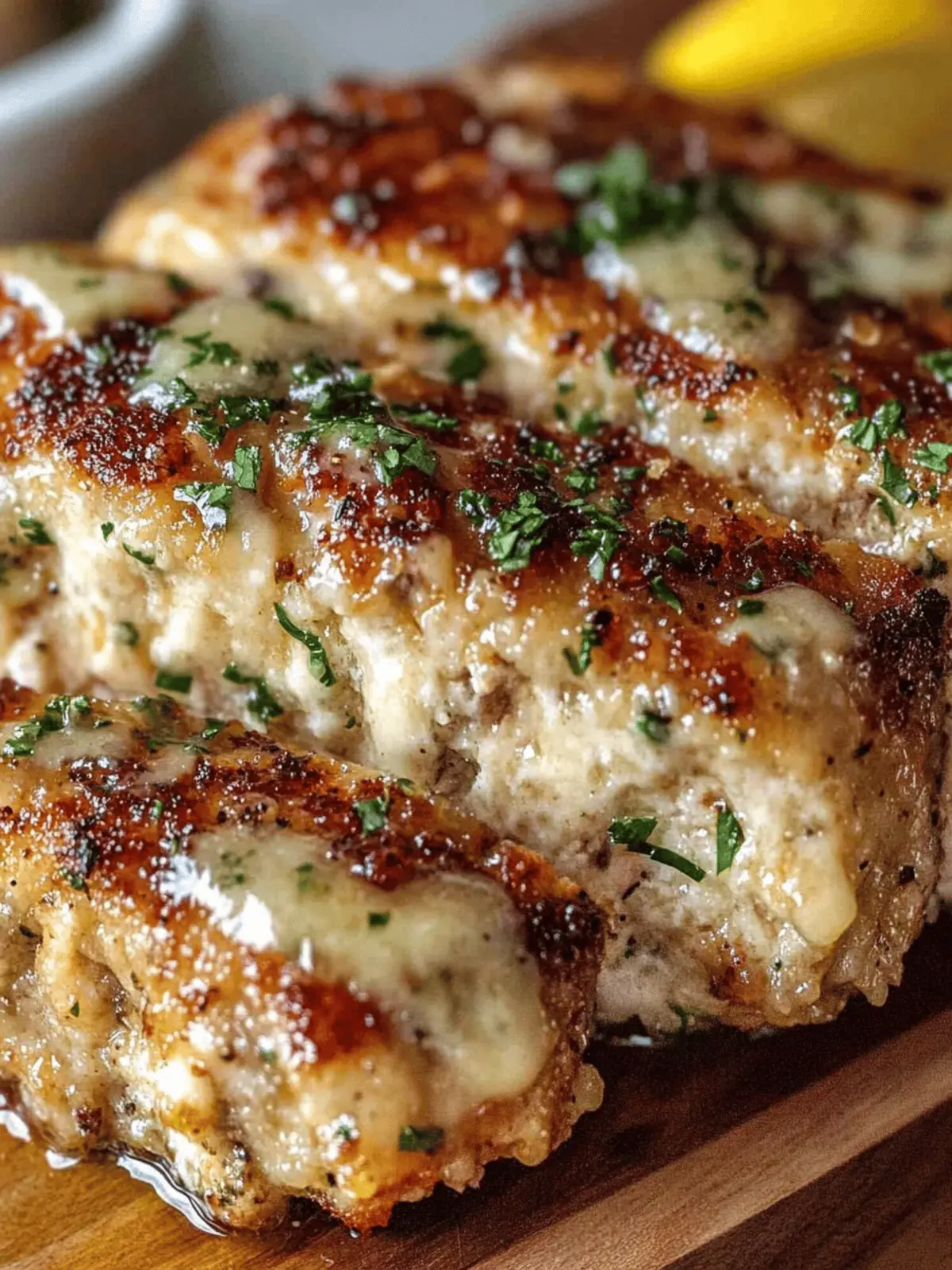 Melt-in-Your-Mouth Garlic Parmesan Chicken