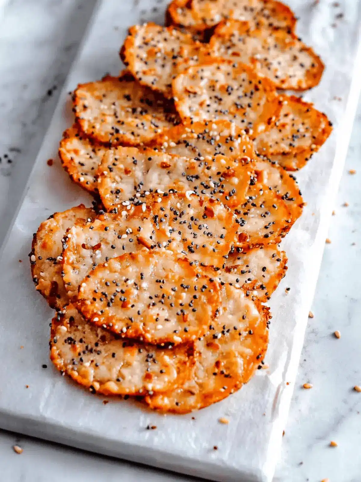 Keto Everything Bagel Cheese Chips for Irresistible Snacking 2 Keto Everything Bagel Cheese Chips