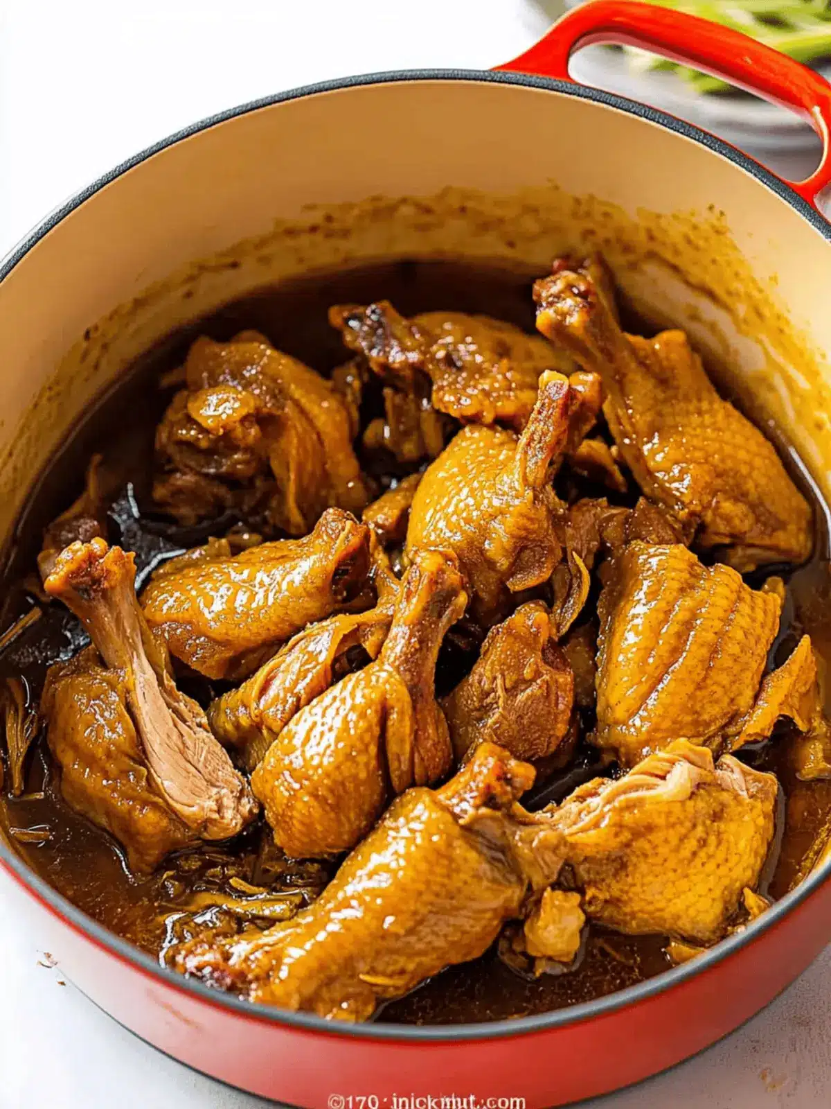 Vietnamese Ginger Braised Duck