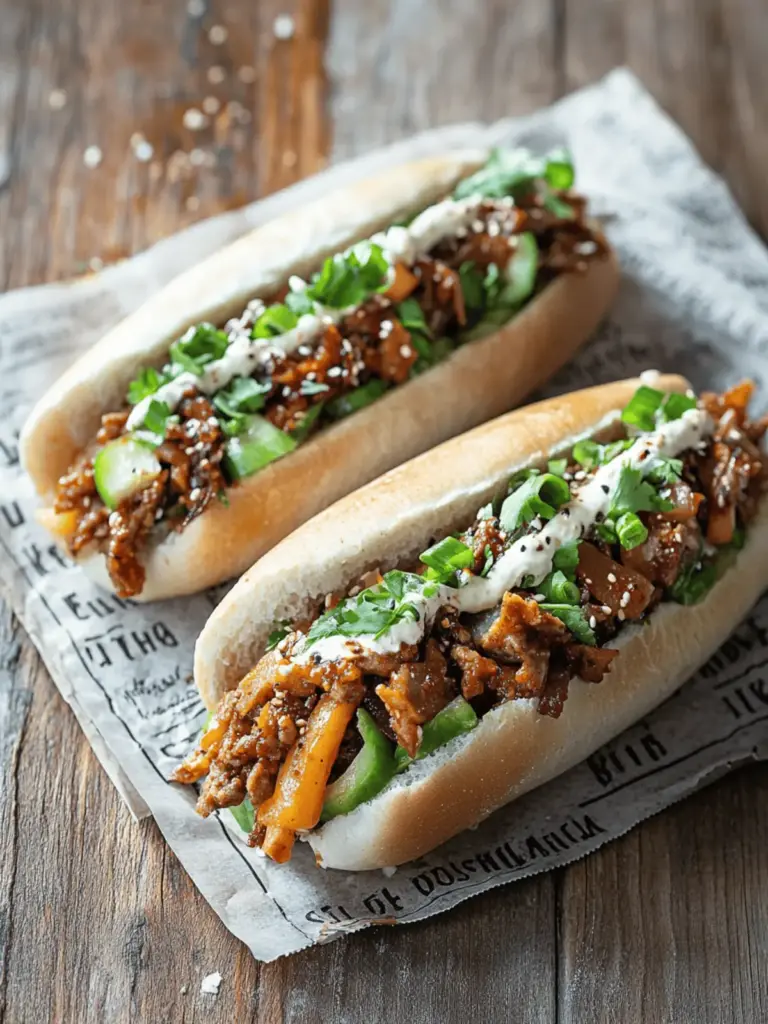 Philly Style Bulgogi Cheesesteak