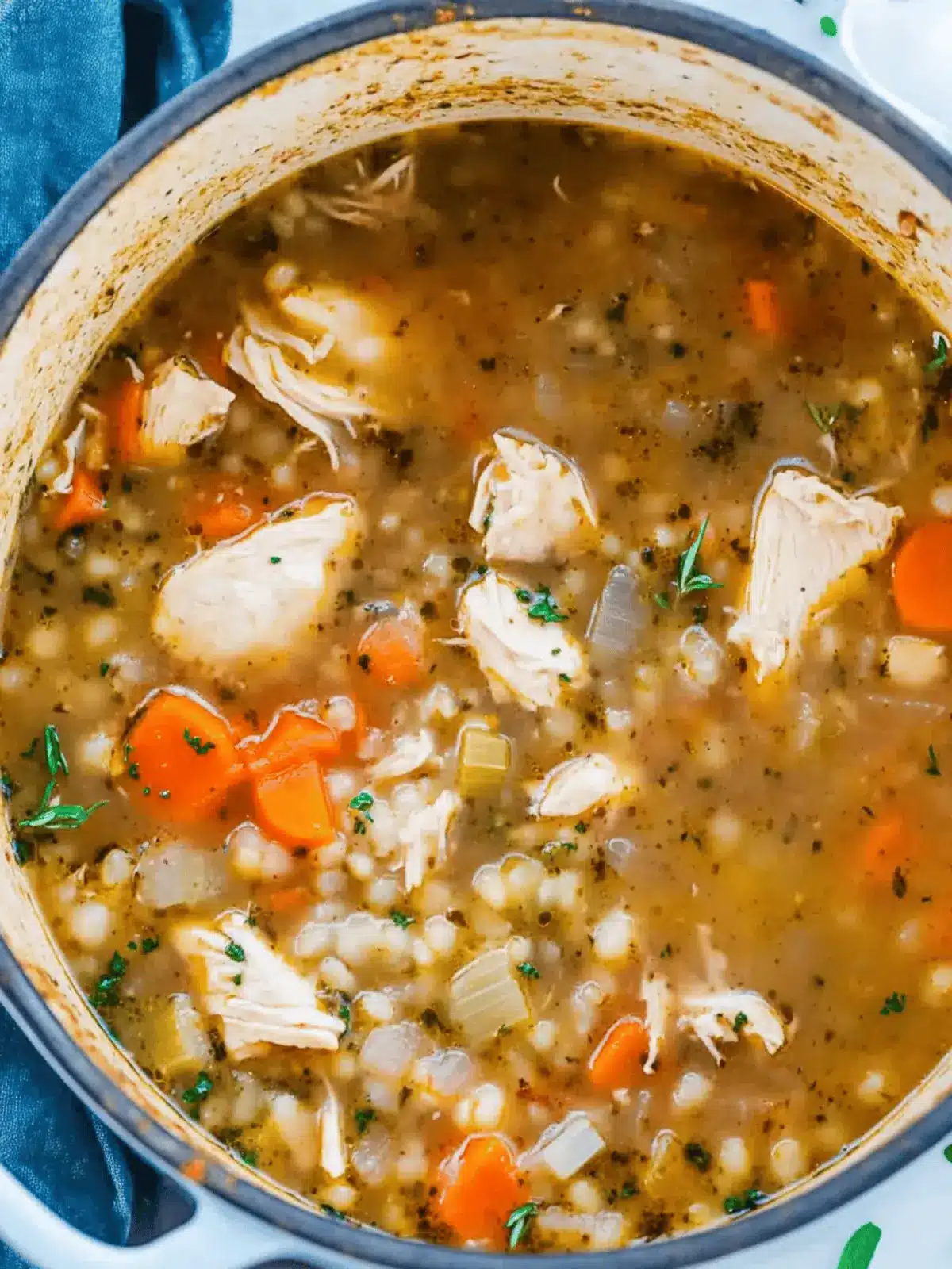 Cozy Chicken and Barley Stew for Ultimate Comfort Food 4 Chicken and Barley Stew