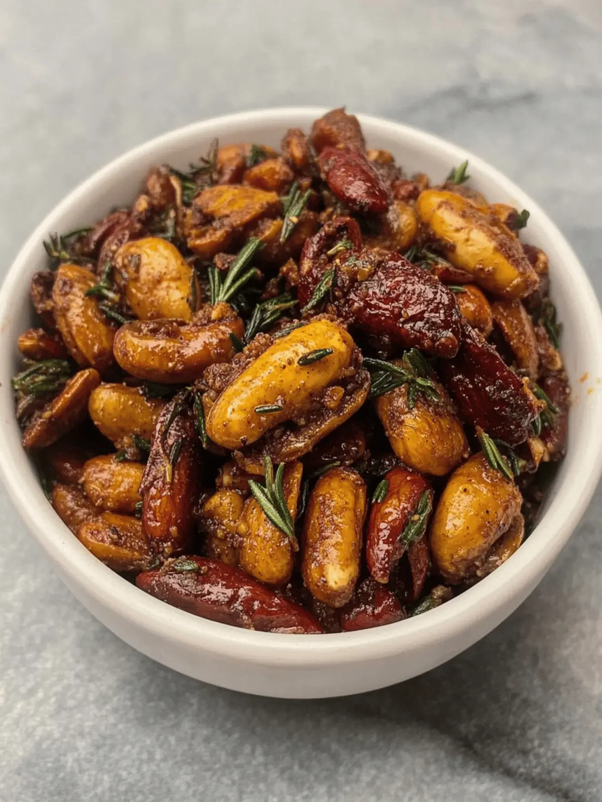 Rosemary Spiced Nuts