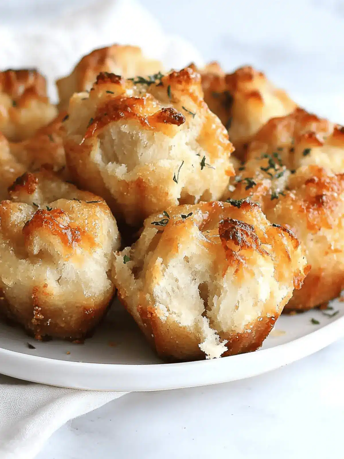 Mini Cheesy Monkey Bread