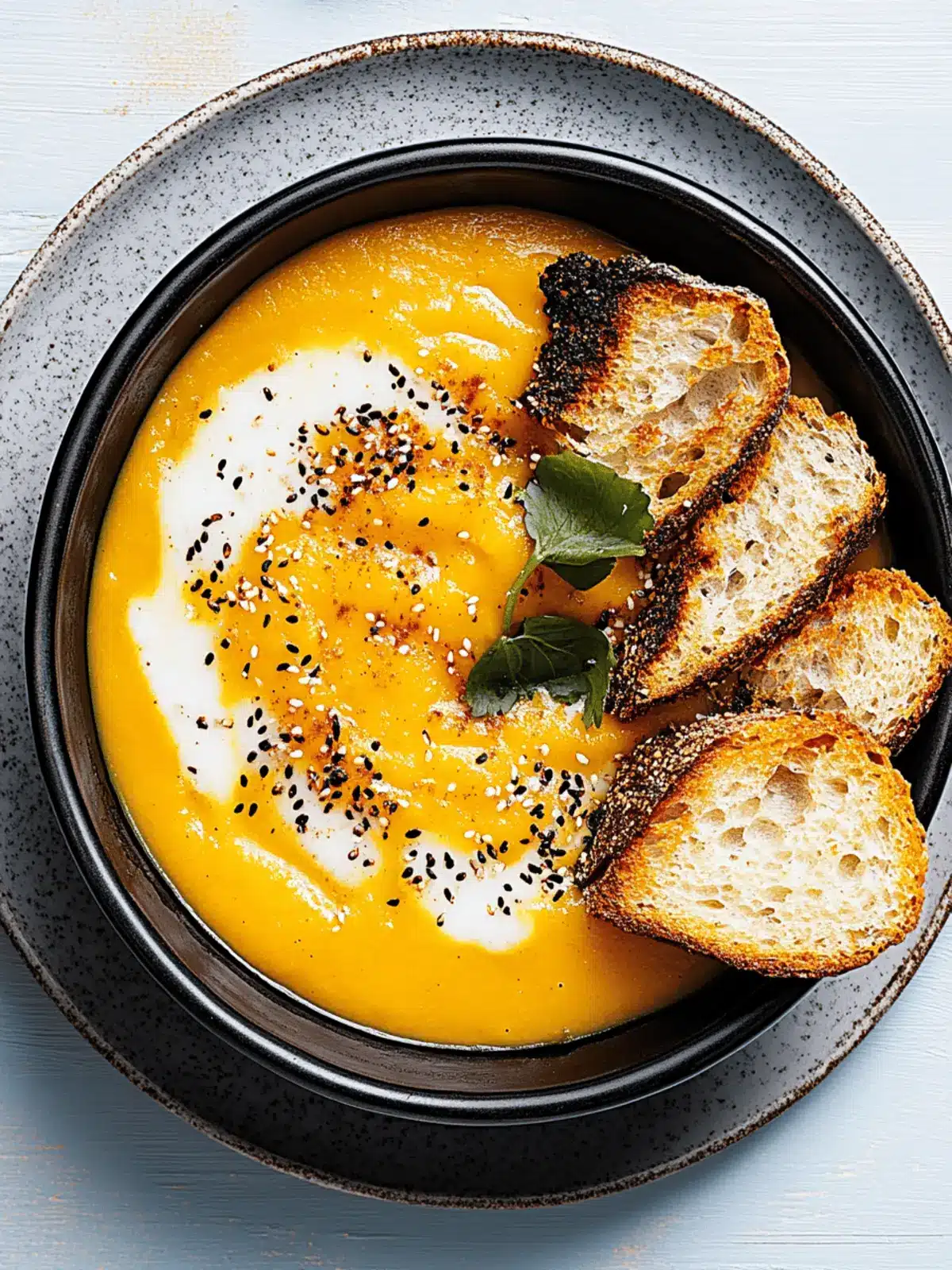Creamy Miso Pumpkin Soup