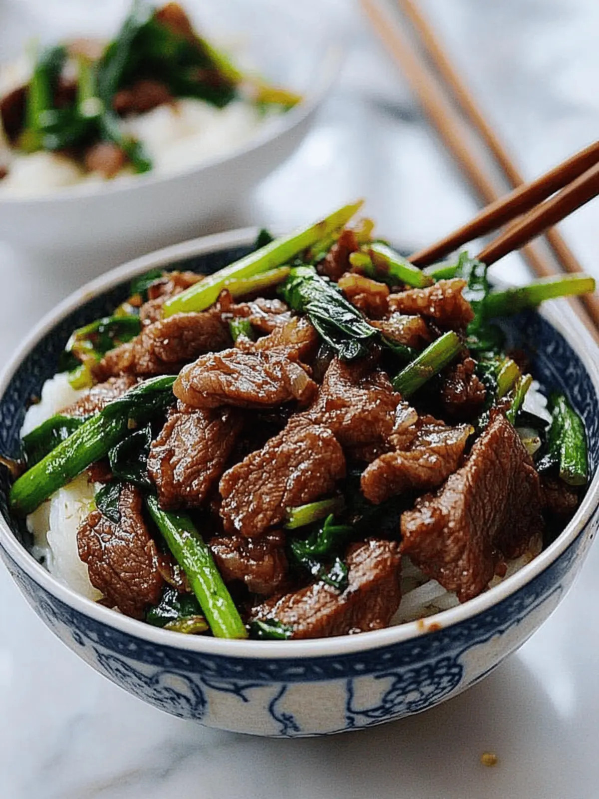 Scallion Beef Stir-fry