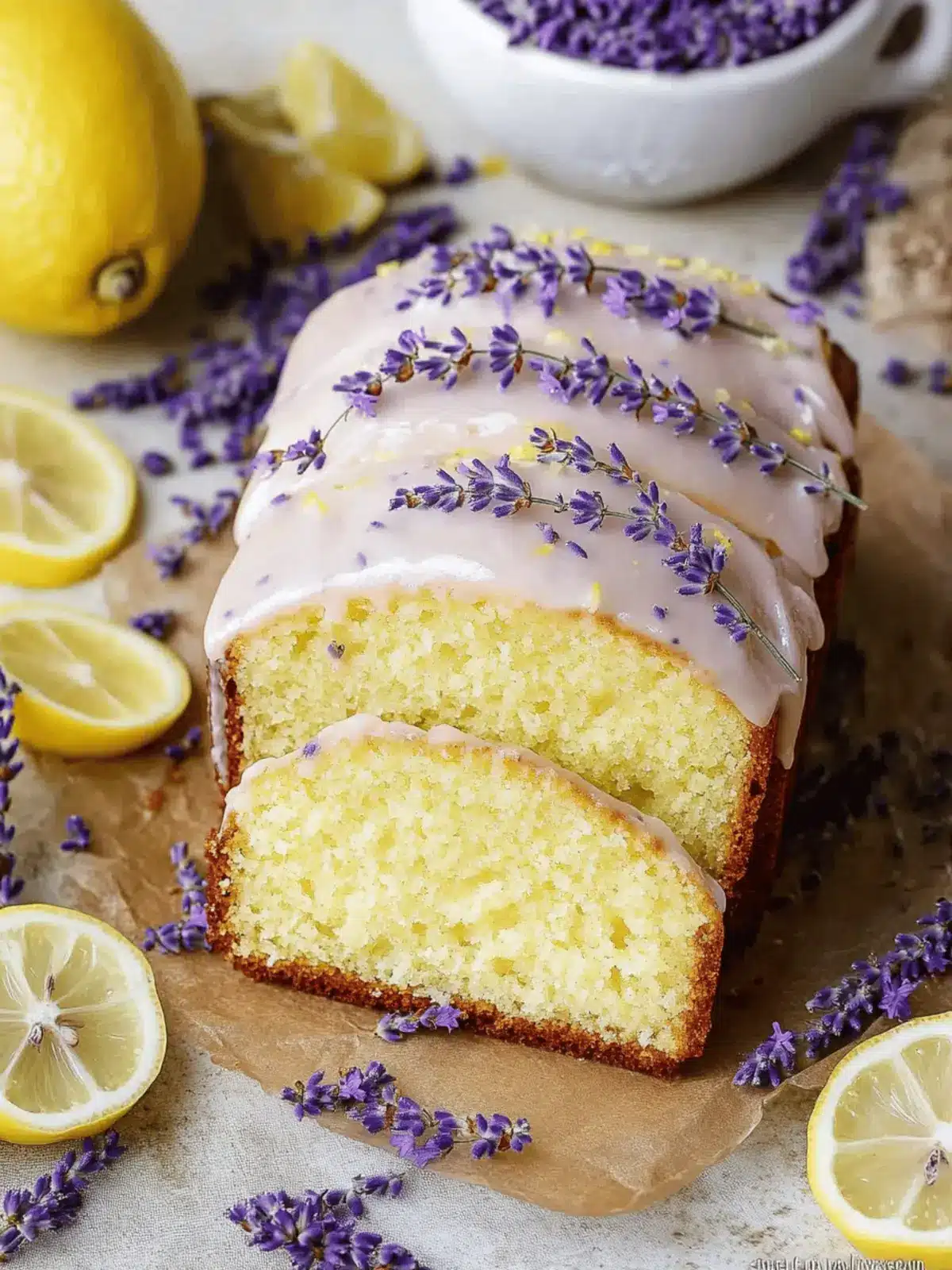 Lemon Lavender Cake