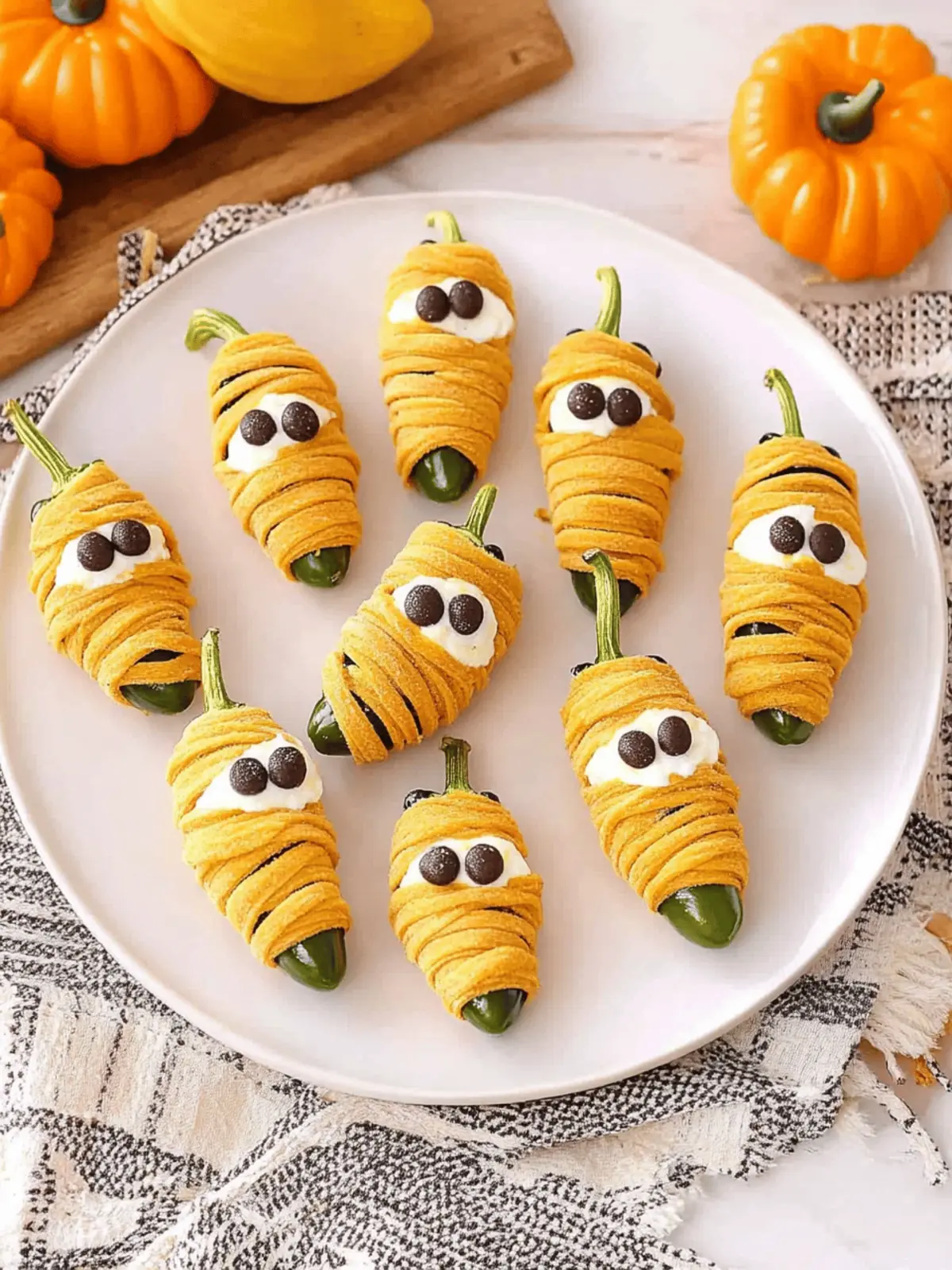 Jalapeño Popper Mummies (Halloween Appetizer)