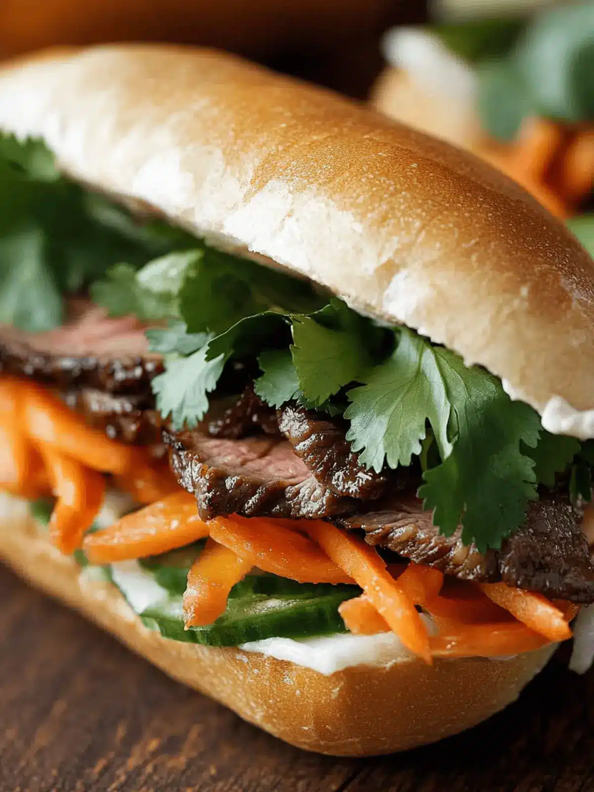 Lemongrass Steak Banh Mi Sandwiches That Wow Every Bite 3 Lemongrass Steak Banh Mi Sandwiches