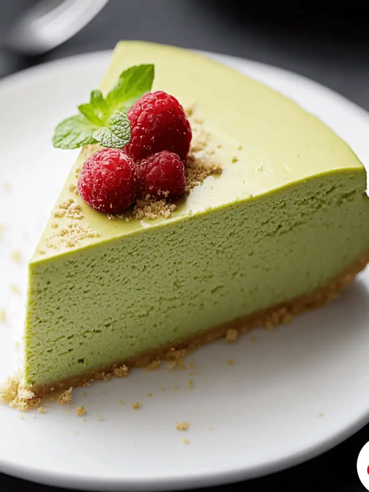 Original Matcha Japanese Cheesecake