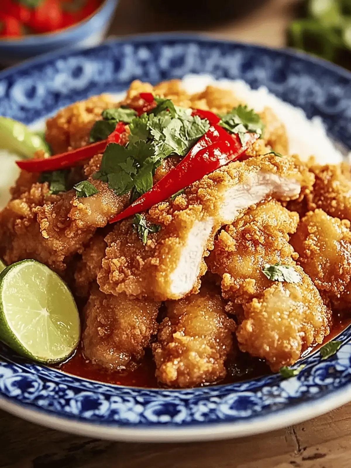 Crispy Gai Tod Thai Fried Chicken