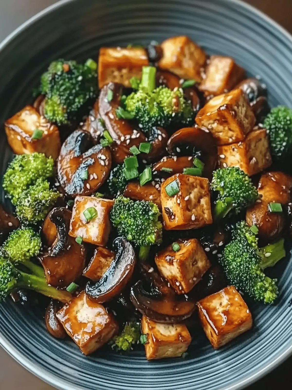 Mushroom and Tofu Stir-Fry (25-Minutes)