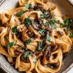 Delicious Vegan Caramelized Onion Pasta in Just 30 Minutes 9 Vegan Caramelized Onion Pasta
