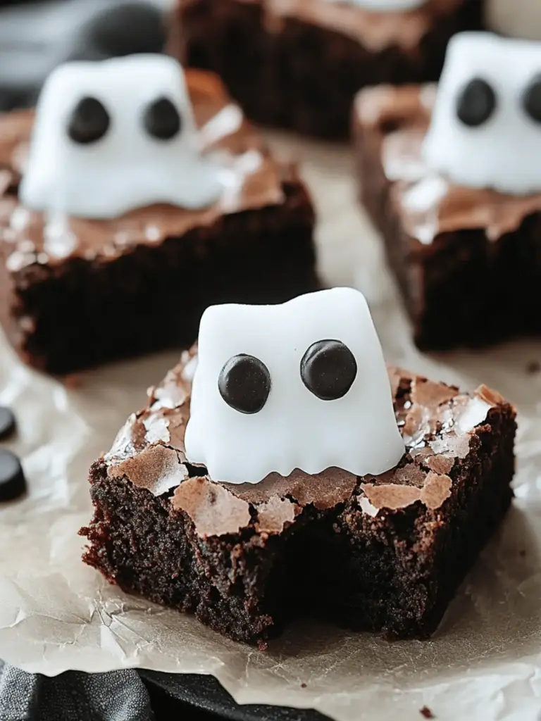 Ghost Brownies