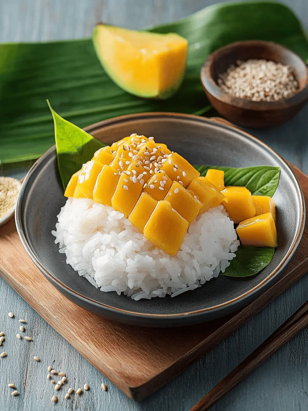 Thai Mango Sticky Rice