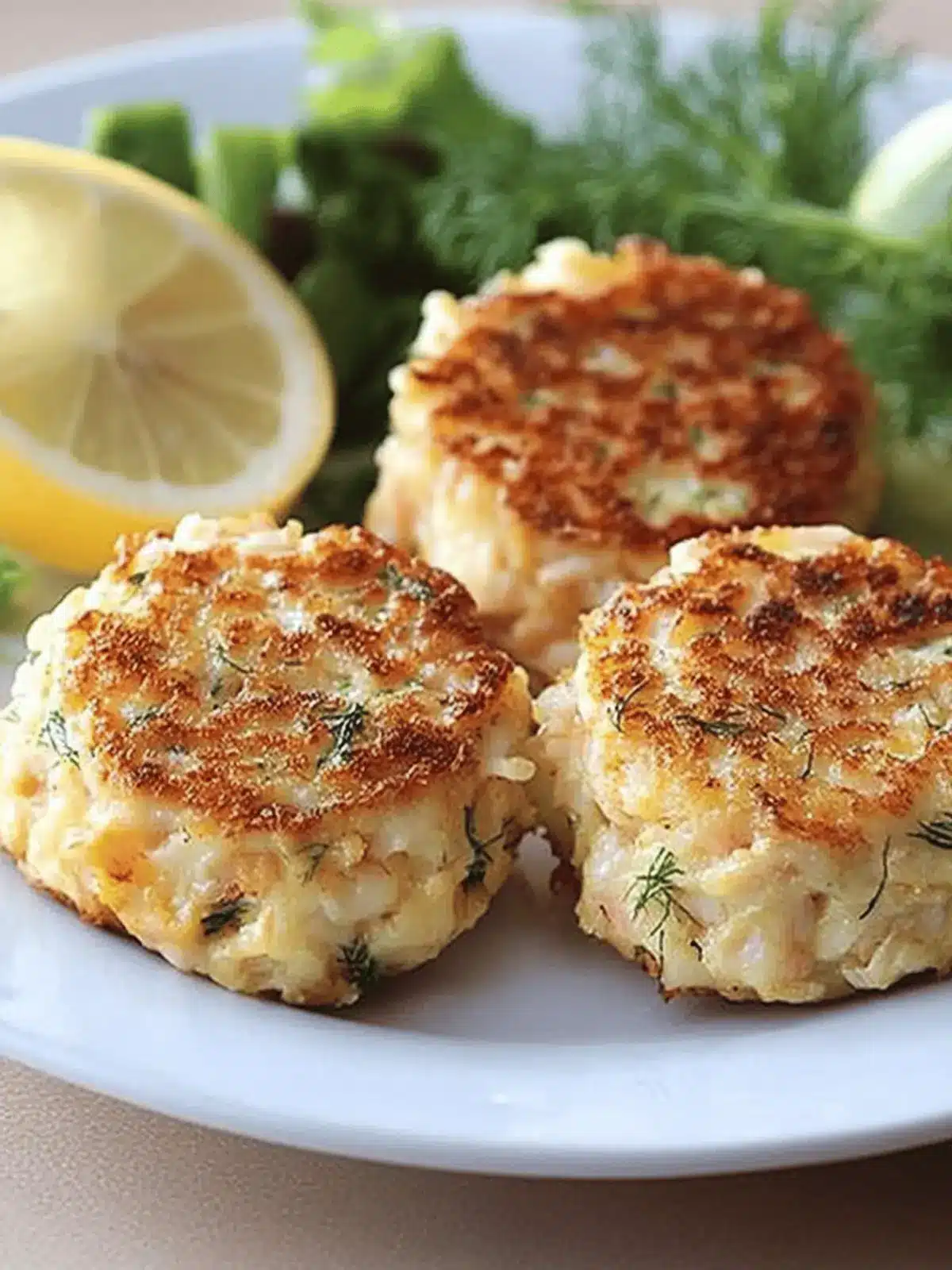 Irresistible Crabcakes with Lemon-Dill Mayonnaise Recipe! 5 Crabcakes with Lemon-Dill Mayonnaise