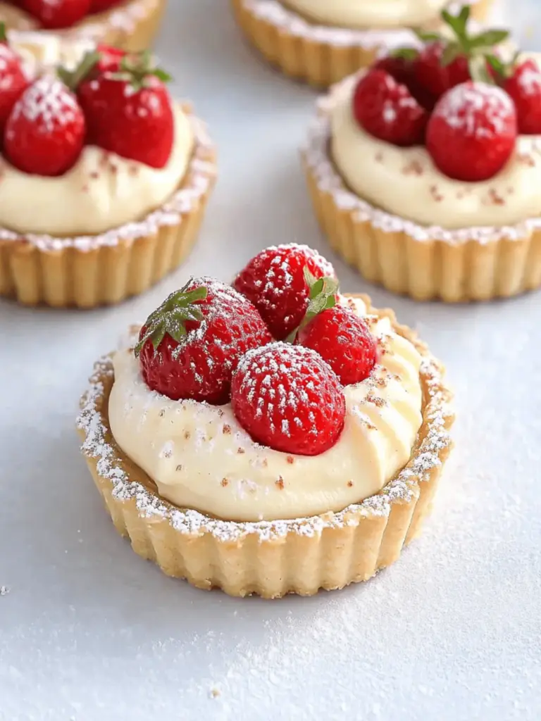 White Chocolate Mousse Tart