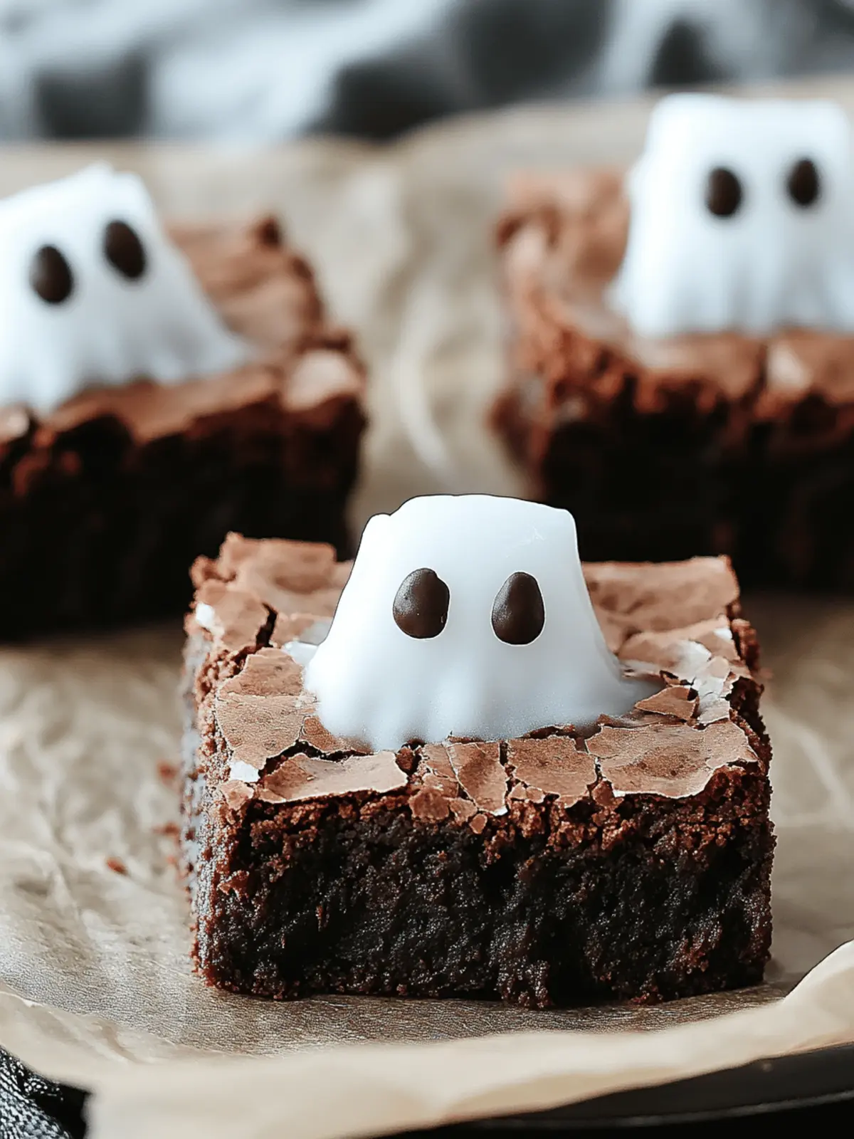 Spooktacular Ghost Brownies That Are Boo-tifully Delicious 3 Ghost Brownies