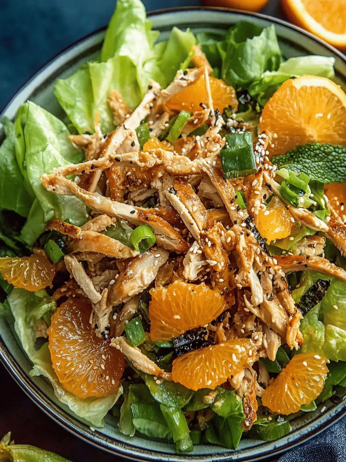 Zesty Sesame Ginger Orange Chicken Salad You’ll Love 3 Sesame Ginger Orange Chicken Salad