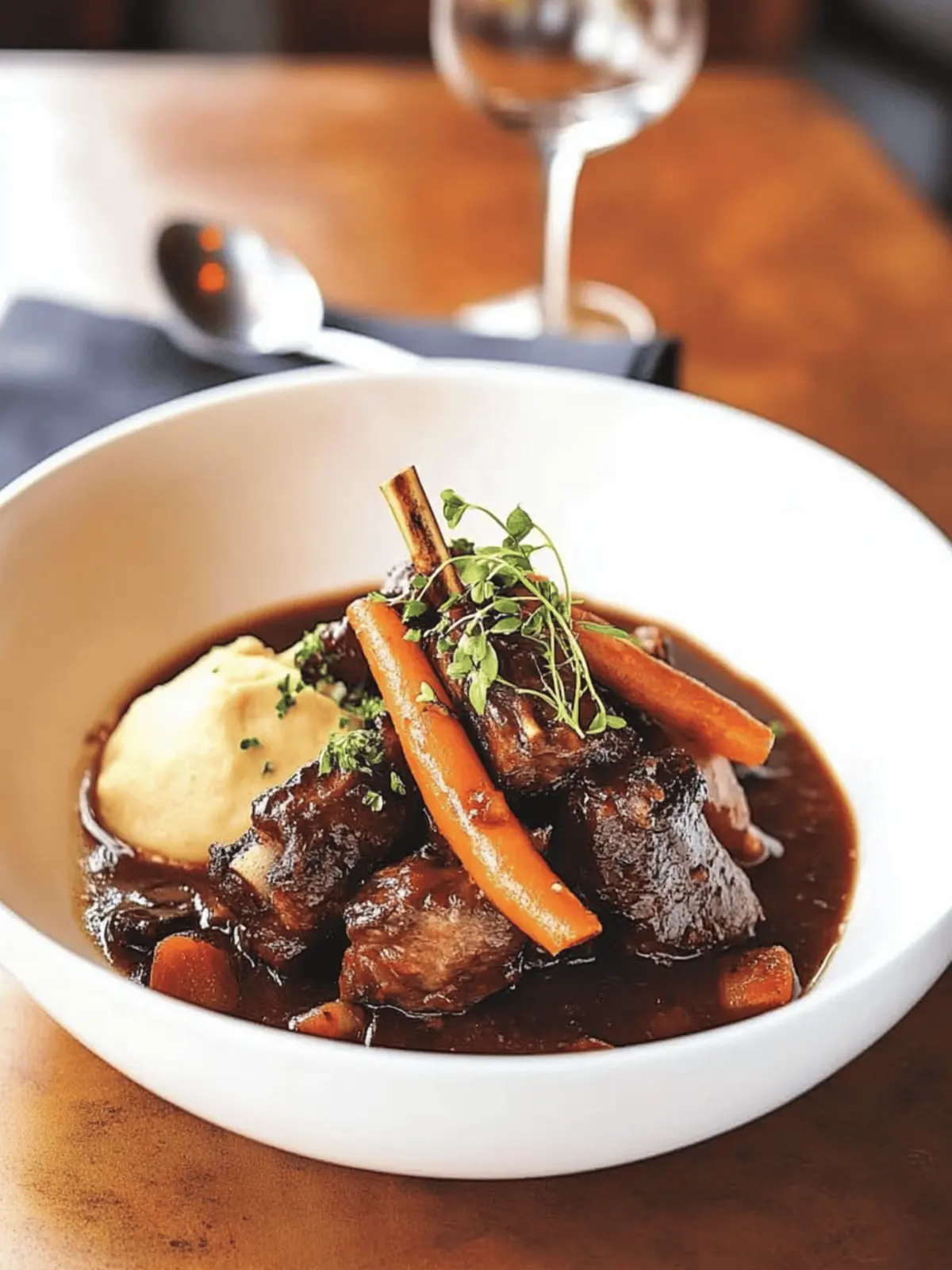 Short Rib Bourguignon