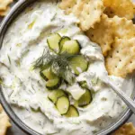 Dairy Free Dill Pickle Dip