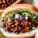 Smoky Sloppy Joes with Green Chiles and Greek Yogurt Slaw Bliss 10 Smoky Sloppy Joes with Green Chiles and Greek Yogurt Slaw
