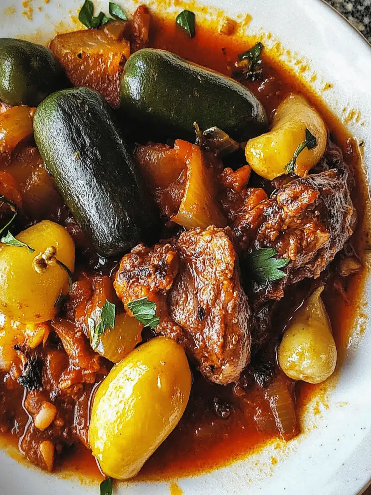 Cretan Summertime Stifado: A Hearty Taste of Greece 2 Cretan Summertime Stifado