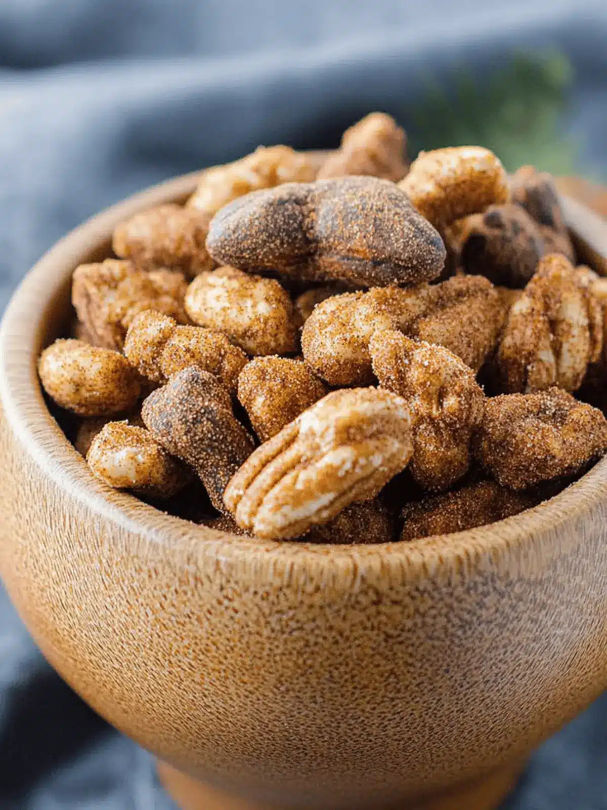 Mexican Hot Cocoa Spiced Nuts