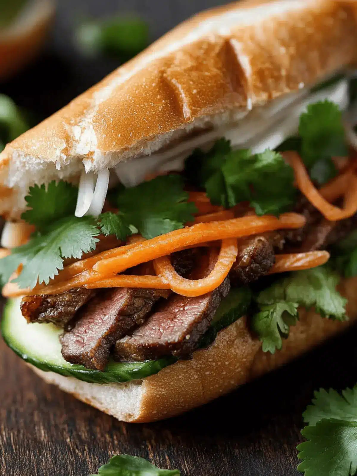 Lemongrass Steak Banh Mi Sandwiches That Wow Every Bite 4 Lemongrass Steak Banh Mi Sandwiches