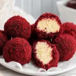 Red Velvet Cheesecake Bites